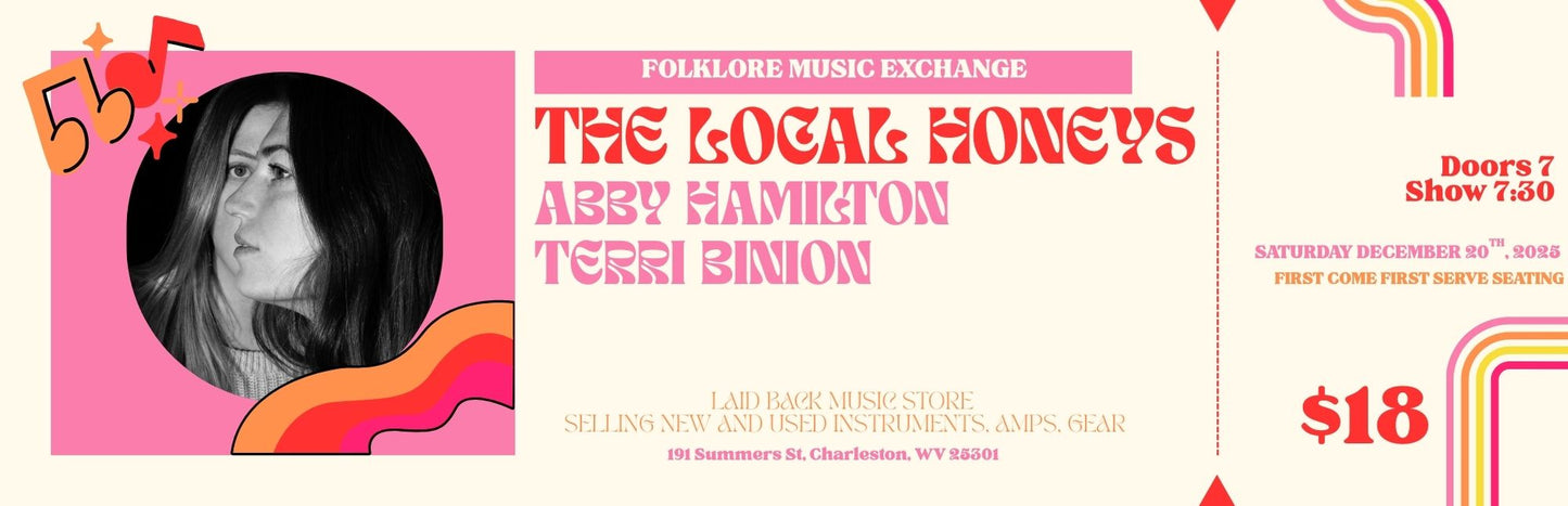 Folklore Music Exchange TICKETS (Dec. 20, 2025 Charleston, WV)